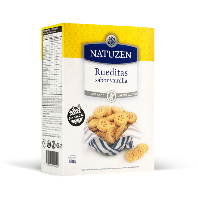 RUEDITAS DE VAINLLA 180G NATUZEN