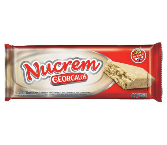 NUCREM GERGALOS 43GRS CANDY