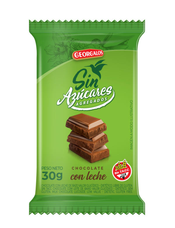 CHOCOLATE  S/AZUCAR LECHE GEORGALOS