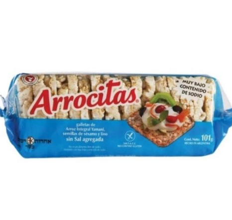 ARROCITAS SIN SAL 101G