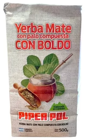 YERBA CON BOLDO PIPER POOL