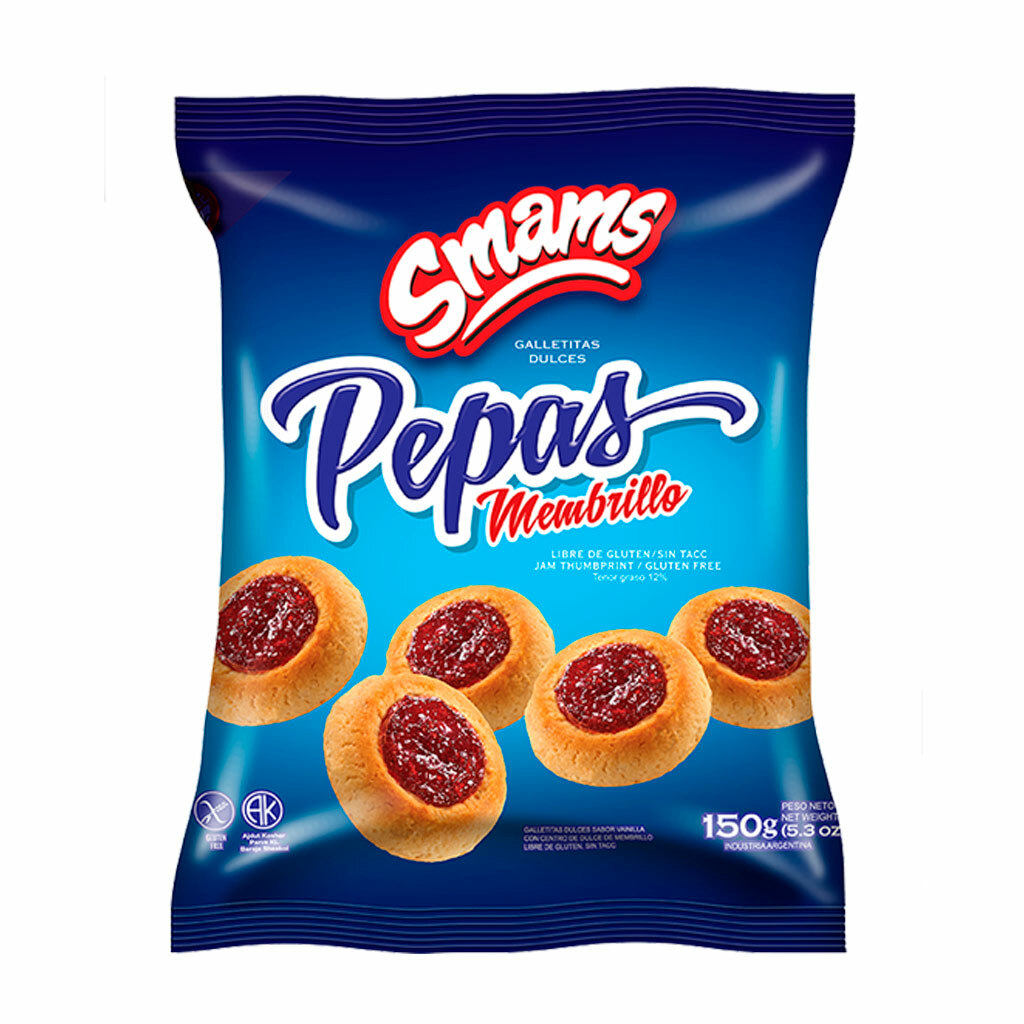 SMAMS PEPAS VEGGIES 150G