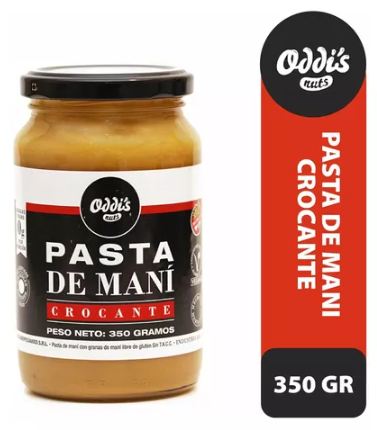 ODDIS PASTA DE MANI 350GRS