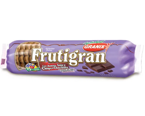 FRUTIGRAN CHIPS DE CHOCO 255G GRANIX