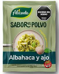 ALICANTE ALBAHACA Y AJO