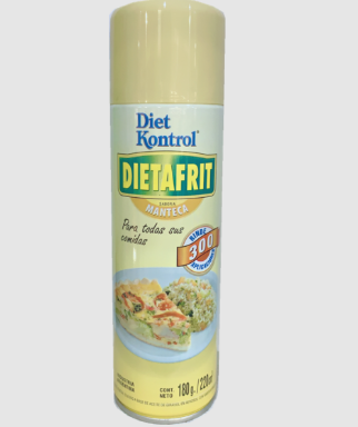 DIETFRIT CONTROL ROCIO VEGETAL MANTECA 220CC