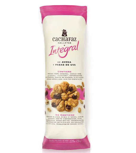 CACHAFAZ AVENA Y PASAS DE UVA