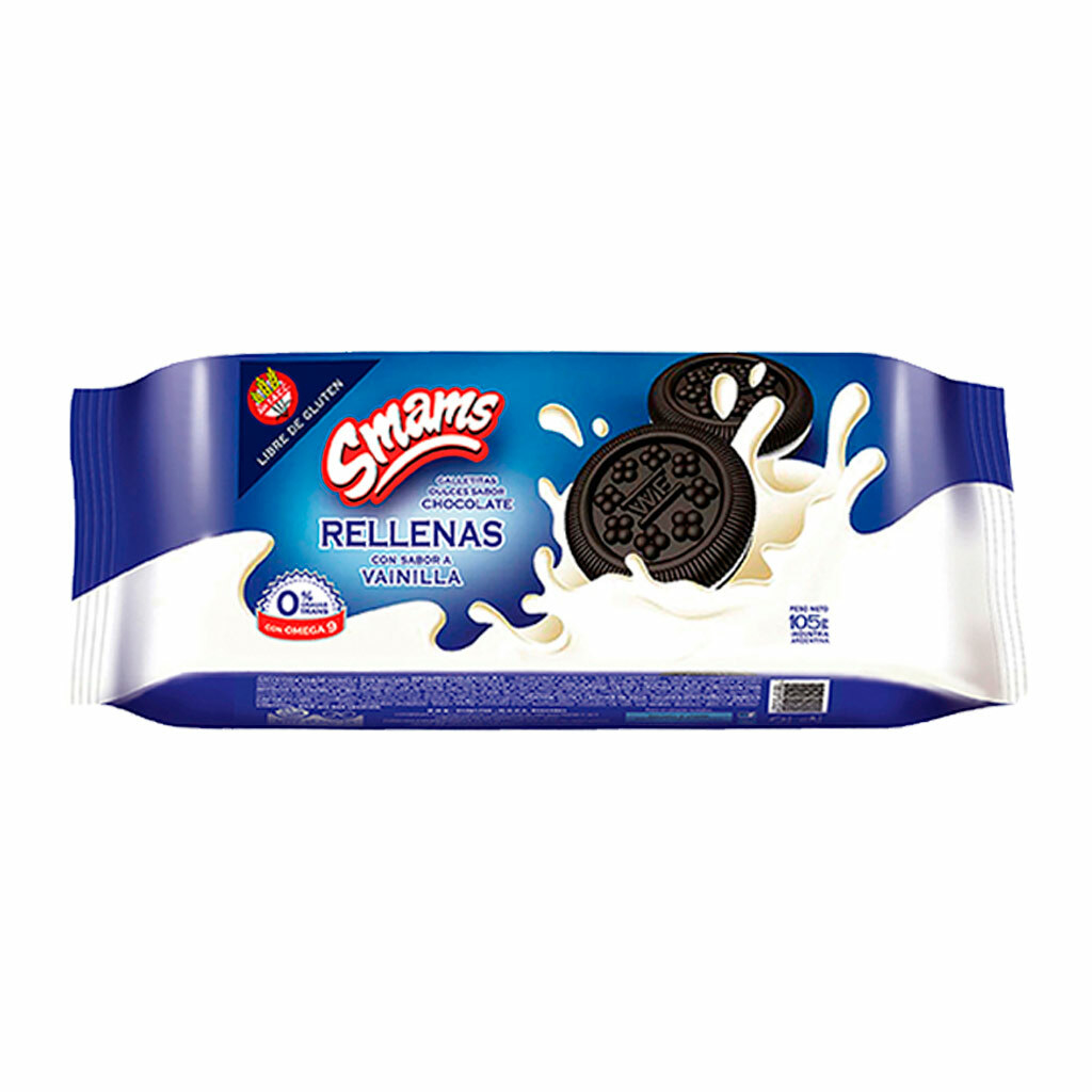 SMAMS RELLENAS CHOCOLATE 105GRS