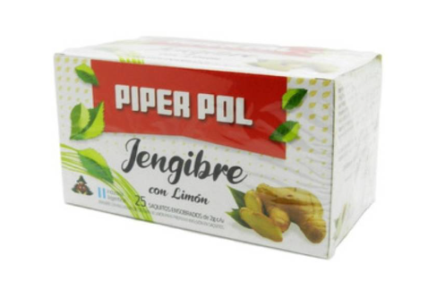 TE PIPER POL JENGIBRE C/LIMON X25SQ