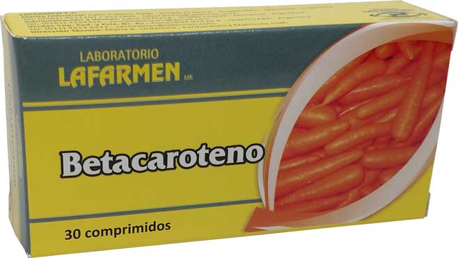BETACAROTENO 10COMP LAFARMEN