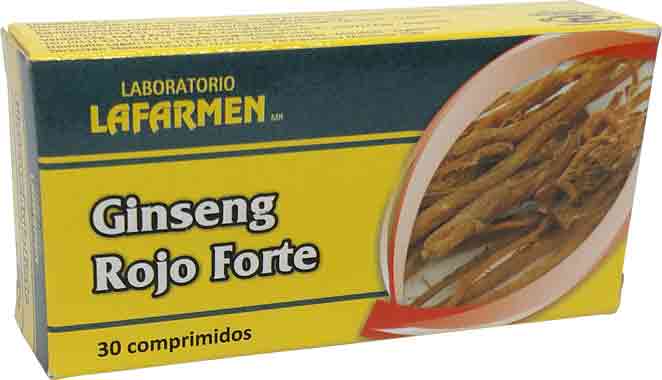 GINSENG ROJO + zinc+ vitamina e COMP LAFARMEN