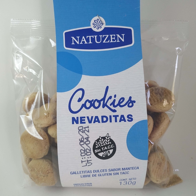 COOKIES NEVADITAS X130GR - NATUZEN