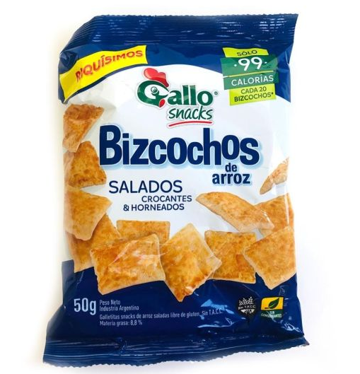 GALLO BIZCOCHO SALADO 50GR