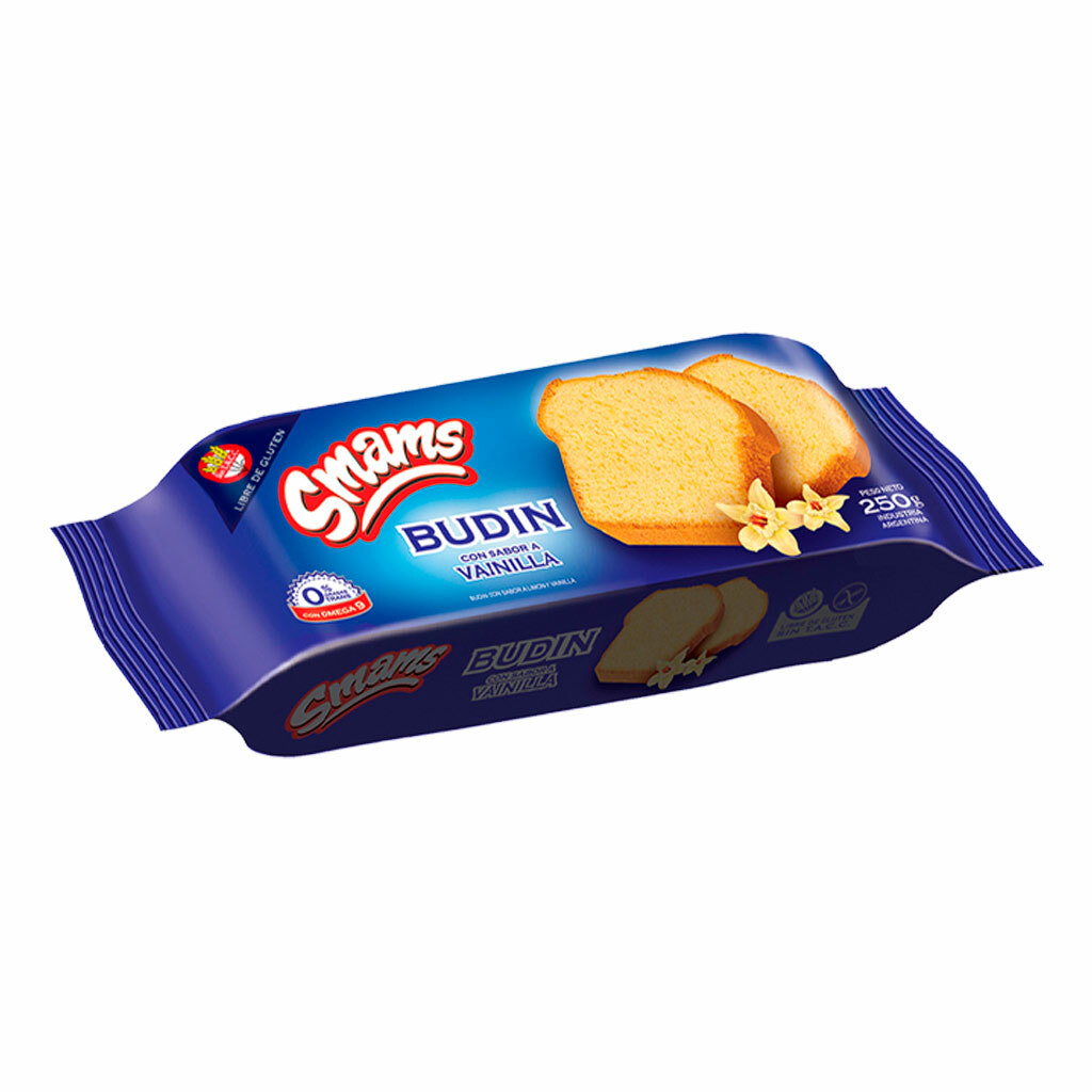 SMAMS BUDIN VAINILLA 250GRS