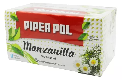 TE PIPER POL MANZANILLA X25SQ