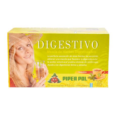 TE PIPER POL DIGESTIVO X25SQ
