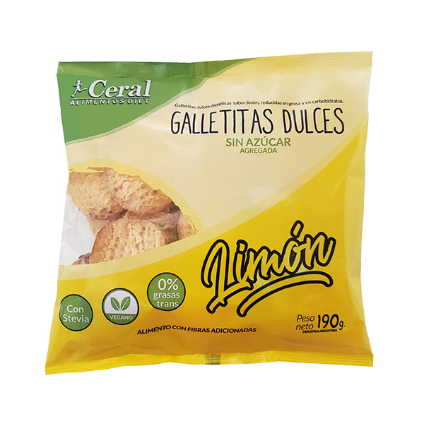GALLETITA LIMON SIN AZUCAR CERAL