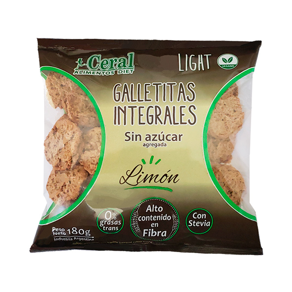 GALLETITA LIMON SIN AZUCAR INTEGRAL CERAL