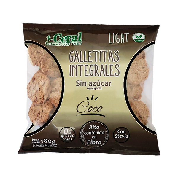GALLETITA COCO SIN AZUCAR INTEGRAL CERAL