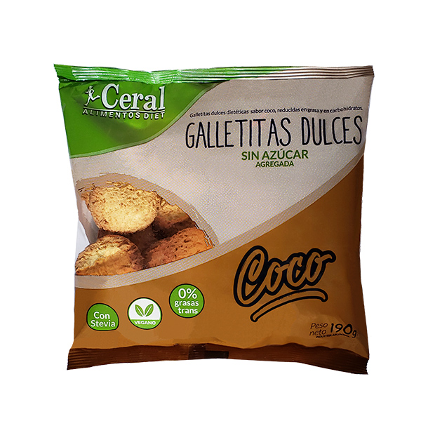 GALLETITA COCO SIN AZUCAR CERAL