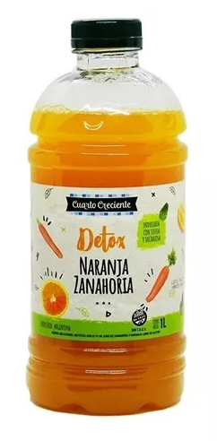 JUGO DETOX NARANJA ZANAHORIA