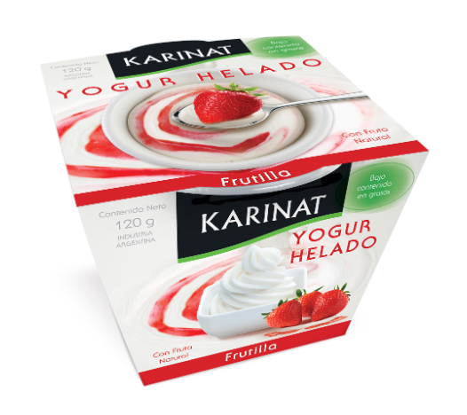 HELADO KARINAT VEGANO FRUTILLA