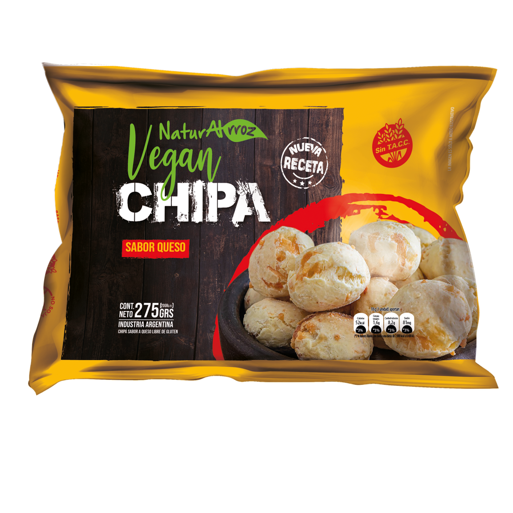 VEGAN CHIPA 15 UNIDADES