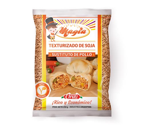 TEXTURIZADO DE SOJA POLLO ORALI 250GRS