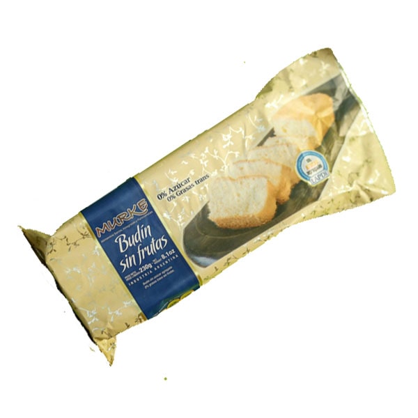 MURKE PAN DULCE SIN FRUTAS 250GRS SIN AZUCAR
