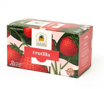 TE DE FRUTILLA OASIS 20SAQ