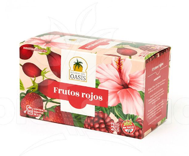 TE DE FRUTOS ROJOS OASIS 20SAQ