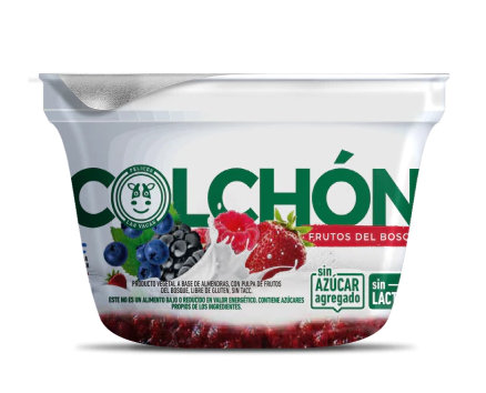 YOGUR CON COLCHON DE FRUTOS ROJOS FELICES LAS VACAS 190GR