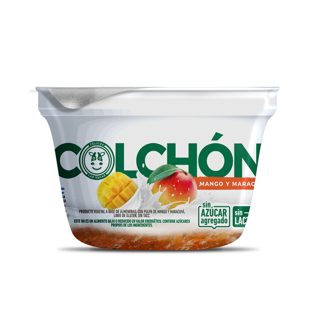 YOGUR COLCHON DE MANGO Y MARACUYA  FELICES LAS VACAS 190GR
