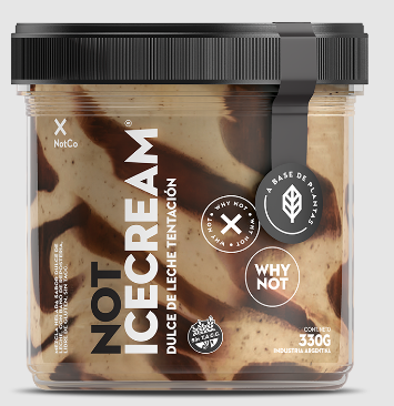 NOT ICE DULCE DE LECHE 330G