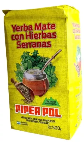 YERBA SERRAA PIPERPOL 500GR