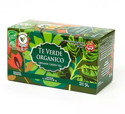 TE VERDE ORGANICO OASIS 20SAQ