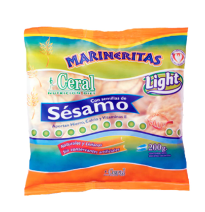 MARINERAS SESAMO 200GRM LIGHT CERAL