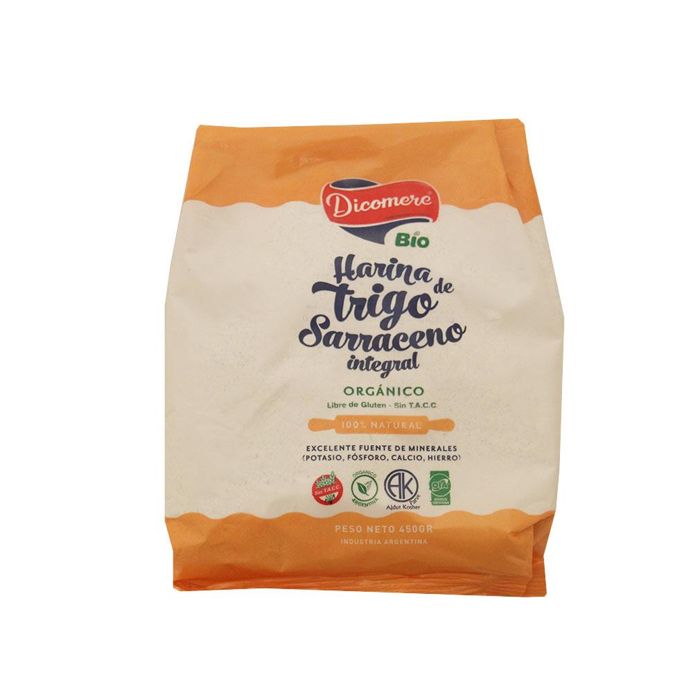 HARINA DE TRIGO SARRACENO 450GRS DICOMERE