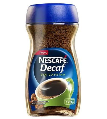NESCAFE DESCAFEINADO 100GRS