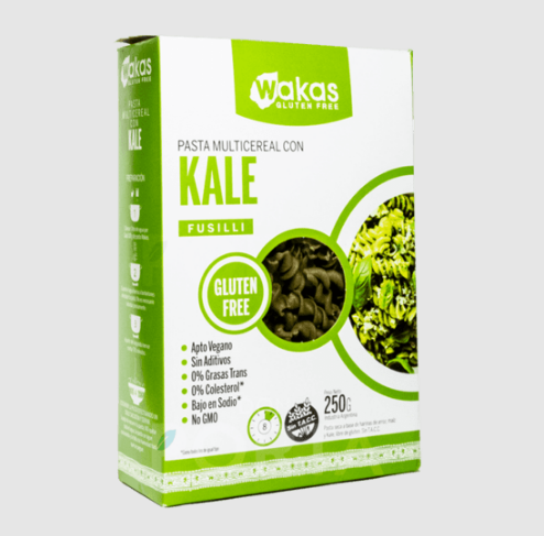 FIDEOS DE KALE X250GR  - WAKAS