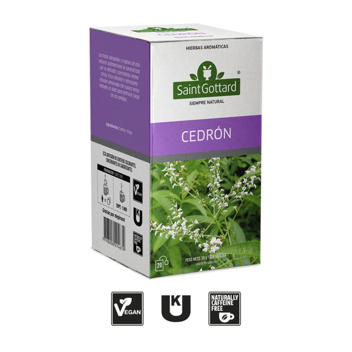 TE DE CEDRON X20 SAINT GOTTARD  3X$1.000