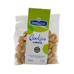 COOKIES LIMON 130G NATUZEN