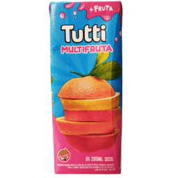 JUGOS TUTTI X200ML MULTIFRUTA