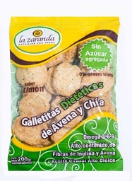 GALLETITAS DIETETICAS S/AZUCAR LIMON LA ZARANDA