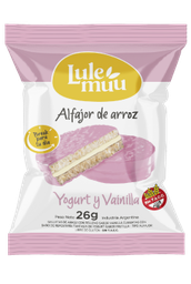 ALFAJOR ARROZ FRUTILLA  LULEMUU