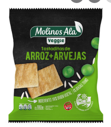 MOLINOS ALAS TOSTADAS DE ARROZ Y ARVEJAS