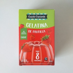 GELATINA FRUTILLA CUARTO CRECIENTE 23grs