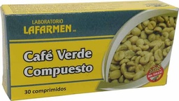 CAFE VERDE COMPUESTO 10COMP LAFARMEN