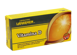 VITAMINA D 10COMP LAFARMEN