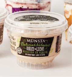 HELADO DE DULCE DE LECHE  MUNSTA SIN TACC SIN AZUCAR 170CC